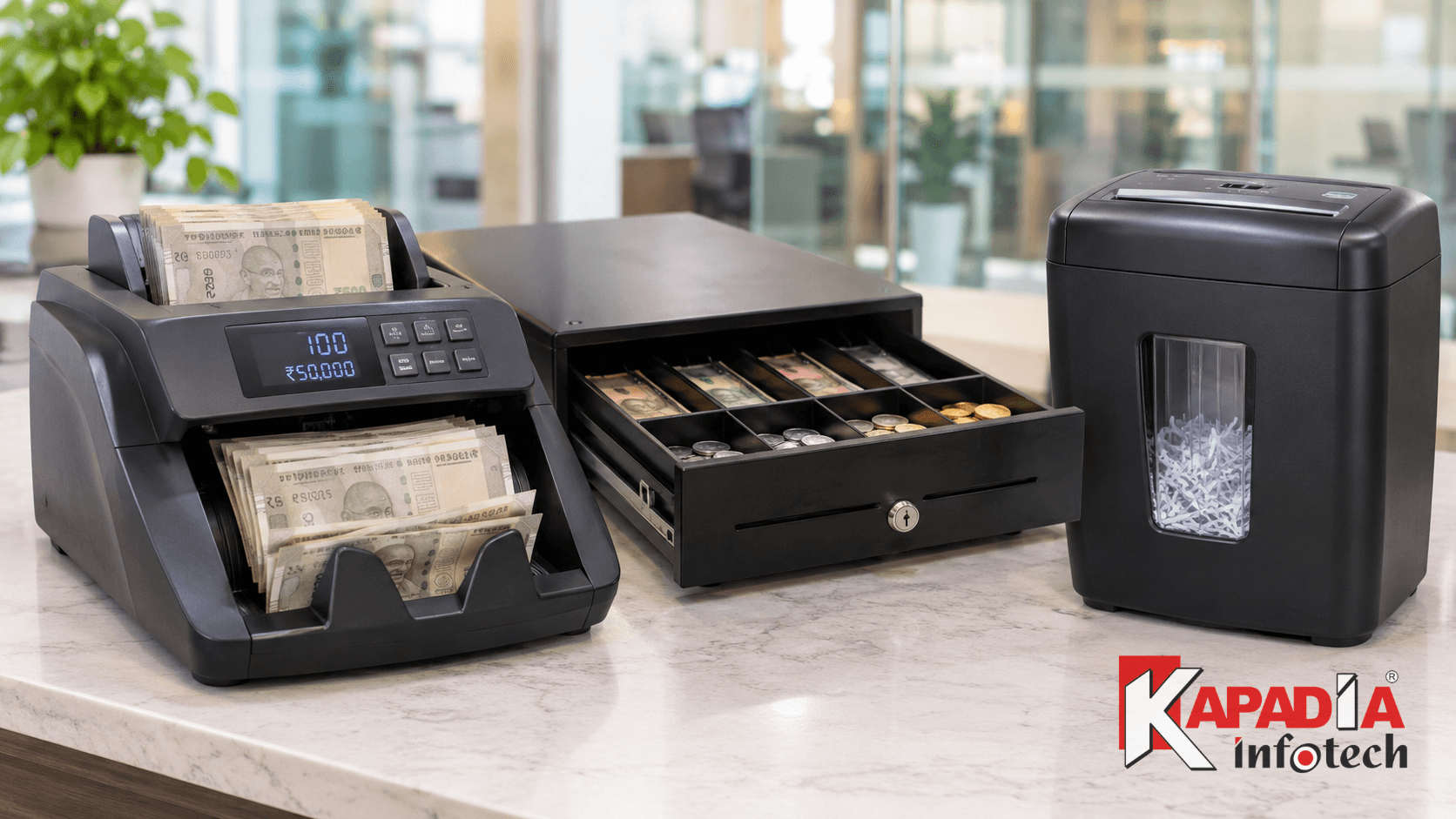 How to Choose the Best Currency Counting Machine, Cash Drawer & Paper Shredder